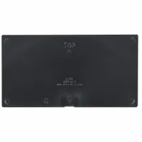 AKRO-MILS Bin Divider: 8 3/8 in x 4 3/8 in, Not Electrostatic Discharge Conductive, Black (MPN 41480)