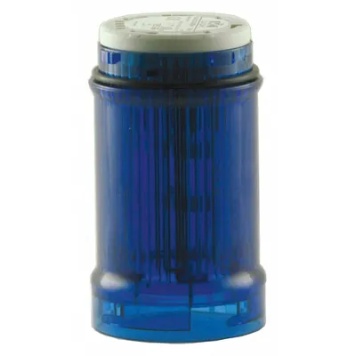 EATON Tower Light Module: Strobe, 24V AC/24V DC, Blue, 43 mm Overall Dia, 2 1/4 in Overall Ht - Strobe Light Modules