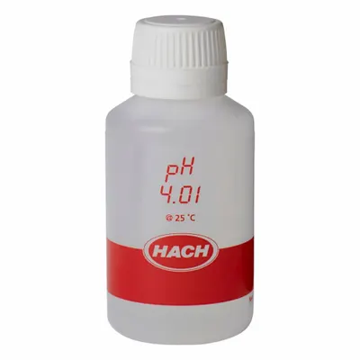 HACH Buffer Solution: 125 mL Volume, Liquid, Bottle, 2390-68-3, Buffer, LZW9460.99 - pH Buffers