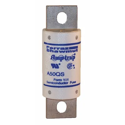 MERSEN Semiconductor Fuse: A50P Series, Fast-Acting, 125 A, 500 V AC - Fast-Acting Bolt-On Fuses