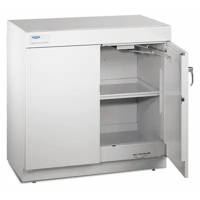 LABCONCO Solvent Storage Cabinet: 22 in Overall Dp, 4 ft Overall Wd, 36 3/4 in Overall Ht - Fume Hood Cabinets