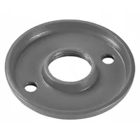 This bonnet adapter connects a valve actuator to a VT series valve body, ensuring proper alignment and sealing. It is used in HVAC and industrial fluid-control systems for modulation or shut-off in heating, cooling, and process applications