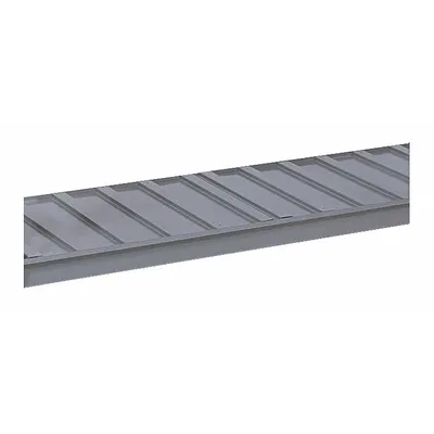 LYON Bulk Storage Rack: 60 in x 48 in x 3 5/8 in, 14 ga Beams, Steel - Ribbed Steel Decking Bulk Rack Shelf Kits