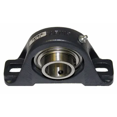 TIMKEN Pillow Block Bearing: 7/8 in Bore, Cast Iron, Set Screws, 1 5/16 in Shaft Ht - Low-Base Pillow Block Ball Bearings