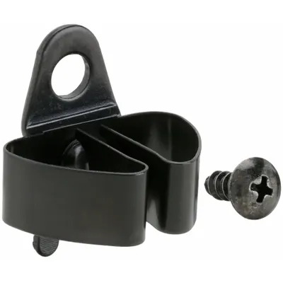 OEM Standard Spring Clip: 1/4 in Peg Hole - Spring Clips for Round-Hole Pegboard