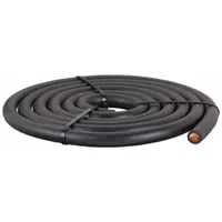 This cut-to-length jumper cable features a 3/0 AWG wire gauge and a 120-inch length, with a black jacket. Rated for a maximum current of 239 A, it is suitable for high-amperage jump-starting applications in automotive and heavy equipment contexts