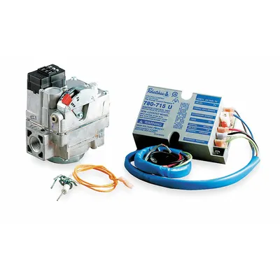 Robertshaw Heating Kit: 24V AC, 90 sec Lock Out, 6 min Pre-Purge, 1 A Main Valve Output - Intermittent Pilot Ignition Controls