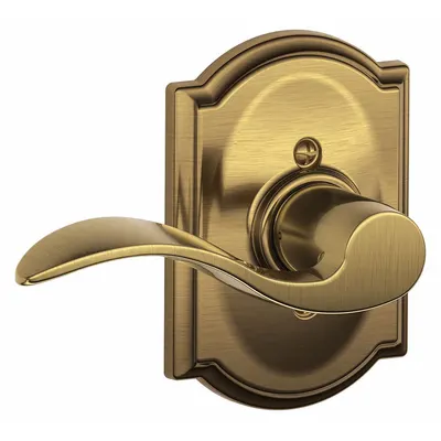 SCHLAGE F170 ACC 609 CAM RH Accent Dummy Lever Lockset - Dummy Lever Locksets