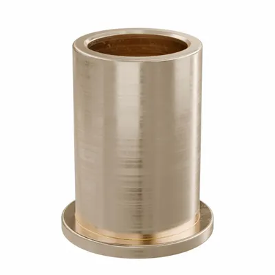 OILITE Flanged Sleeve Bearing: Bronze, SAE 841, 10 mm Bore, 13 mm OD, 20 mm Lg - Lubricated General Purpose Metallic Flanged Sleeve Bearings
