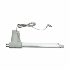 This high/low actuator is designed for use in healthcare beds to adjust bed height. It is constructed of plastic with a gray finish. Compatible with Drive Medial systems and replaces manufacturer part number P503.