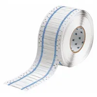 Sleeve Label: 3/16 in x 2 in, Polyolefin, White (Matte), For 10 AWG to 20 AWG Wire Gauge (MPN 3PS-187-2-WT)