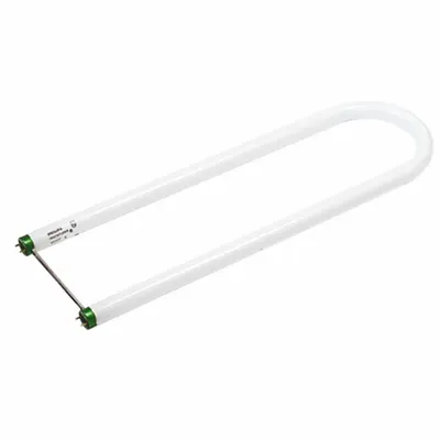 PHILIPS U-Shaped Fluorescent Bulb: T8, Medium Bi-Pin (G13), 6 in U-Bend Leg Spacing - Fluorescent U-Bend Lamps (No UL Type)