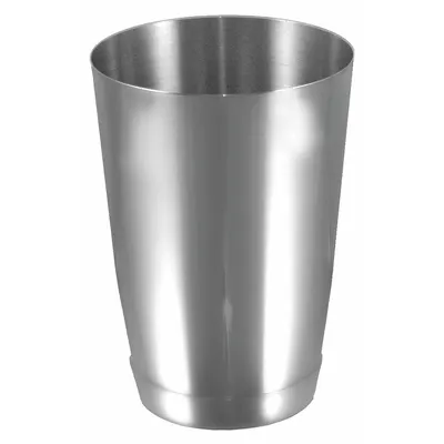ITI Bar Shaker: 16 fl oz Capacity, 4 1/2 in Overall Ht, 1 Pieces, Stainless Steel - Furnishings, Appliances and Hospitality
