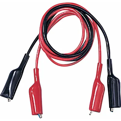 FIELDPIECE ADA2 Test Leads with Alligator Clips, 3 1/2 ft, Vinyl - Test Leads with Clips