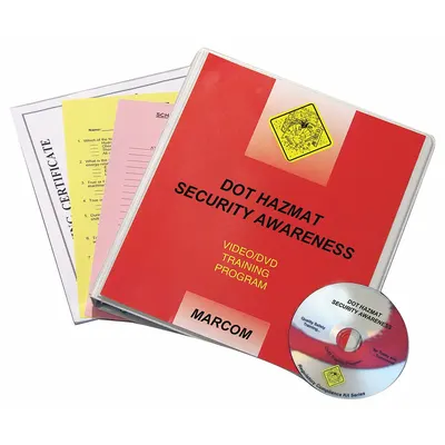 MARCOM Training Video: Driving Safety, DOT HAZMAT Security Awareness, DVD - Hazardous Materials Transportation Training