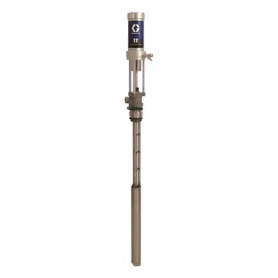GRACO Air Drum Pump: Stub Pump, 2.25:1, 5 gpm Max. Flow Rate, 180°F Max. Fluid Temp. - Fluid Supply Piston Drum Pumps