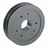 APPROVED VENDOR V-Belt Pulley: C100, 2 Groove, 10.4 in OD, Bushed Bore, SF, For C/CX Belt Section (MPN 2C100SF)