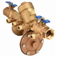 WILKINS Reduced Pressure Zone Backflow Preventer: 975XL, Std Configuration, Bronze, 3/4 in Pipe Size (MPN 34-975XL)