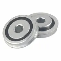Conveyor bearing: 7/16 in For Axle Size, 1.78 in Bearing OD, 1 57/64 in Flange Outside Dia., 1 PR (MPN CBUG1.9-2RSK)