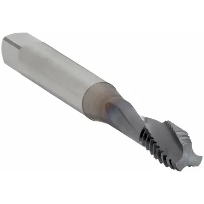 OSG Spiral Flute Tap: 1/4"-20 UNC, H5 / 2B-3B, 3 Flute - Spiral-Flute Taps for Steel & Stainless Steel
