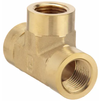 PARKER 1/4 MMO-B Threaded Extreme-Pressure Hydraulic Pipe Tee - Threaded Extreme-Pressure Hydraulic Pipe Fittings