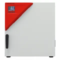 This mechanical forced-air convection oven provides uniform heating for drying, heating, and aging applications. With a 2.12 cu ft capacity, 300°C maximum temperature, and programmable control, it offers temperature accuracy from +10°C above ambient to +300°C and uniformity of ±1.4°C at 150°C. Operates on 120V with 1.2 kW power.