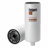 FLEETGUARD Automotive Fuel Filter: 14 3/8 in Overall Lg, 4 9/16 in Outside Dia, Diesel Fuel, Diesel (MPN FS1006)