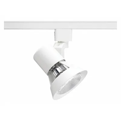 JUNO LIGHTING Track Lighting Head: Incandescent, Flared Shape, 50 W, 3 1/2 in Dia, 3 5/8 in Lg - Flared Track Heads