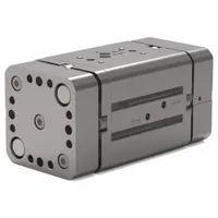 Parallel Gripper: 38.1 mm Stroke Lg, 21.7 psi to 100 psi, 100 psi Max Op Pressure, 63 mm Overall Lg (MPN DPW-500M-1)