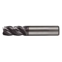 CLEVELAND Square End Mill: Carbide, TiAlN Coated, 4 Flute, 1/8" Mill Dia, 3/8" LOC, 1-1/2" OAL (MPN C80003)