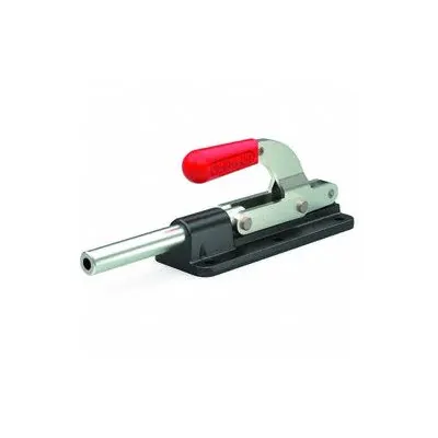 DE-STA-CO Straight Line Clamp: Flange Base Mounting, Std Horizontal Handle, 4.12 in Arm Lg - Standard Straight-Line Toggle Clamps