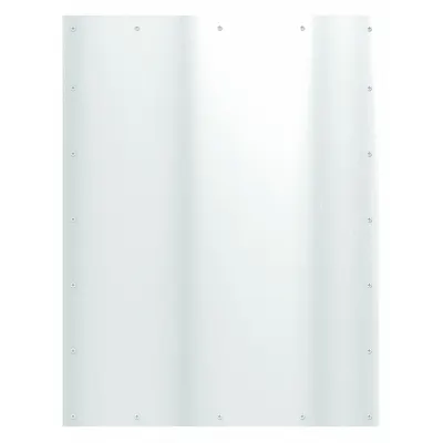 ROCKWOOD K1050 34X42.28 Aluminum Armor Door Kick Plate, 34 in H x 42 in W - Armor Door Kick Plates