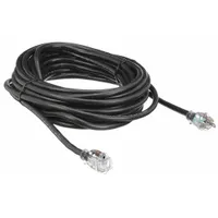 APPROVED VENDOR Extension Cord: Outdoor Use, 50 ft Lg, Outlet, 5-15P, 12/3, SJTW, Black, 125V AC (MPN 21RJ55)