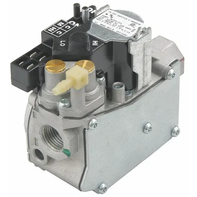 WHITE-RODGERS Gas Valve: Direct Spark Ignition/Hot Surface Ignition, Dual Stage, 140,000 BtuH - Direct Ignition Gas Valves
