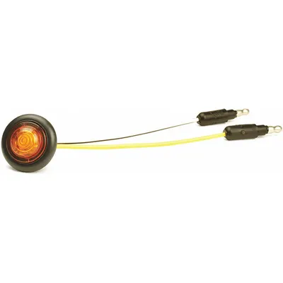GROTE MicroNova DOT Clearance Marker Light: Clearance Light, LED, Round, Surface Mount - Clearance Lights