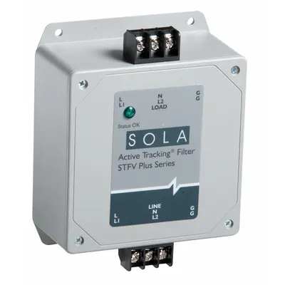 SOLAHD Surge Protection Device: Single Phase, 120V AC, 1 Poles, 2 + Ground Wires - Internal Surface-Mount SPDs