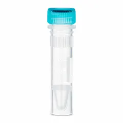 Microcentrifuge Tube, Polypropylene, 1.5 mL, Colorless, Square Bottom, with O-Ring and Closure, Graduated, C3215-SG