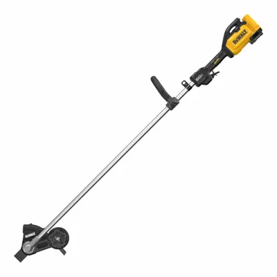 DEWALT Lawn Edger: 7 1/2 in Cutting Dp, Straight, 28.4 cc, Not Capable, Brushless - Battery-Powered Lawn Edgers