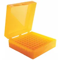 Rectangular Storage Box: 6 in Overall Wd, 2 1/4 in Overall Ht, 5 5/8 in Overall Lg, Polypropylene (MPN 120204)