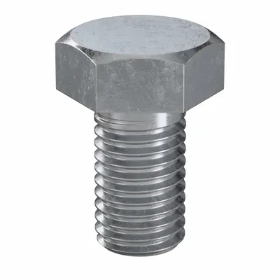 LINDSTROM Hex Head Cap Screw: Steel, Class 8.8, Zinc Plated, M14, Metric, 25 mm lg - Class 8.8 Steel Hex Head Cap Screws