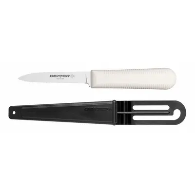 DEXTER RUSSELL Seafood Knife: Honed, 7 1/2 in Overall Lg, Steel Blade - Seafood Knives
