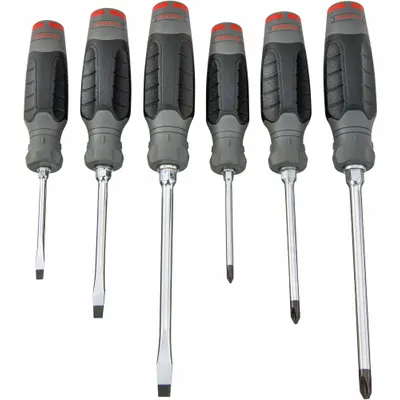 PROTO Screwdriver Sets: 1-10 Pieces, 6 Pieces, Cabinet/Keystone/Phillips Tip - General Purpose Screwdriver Sets
