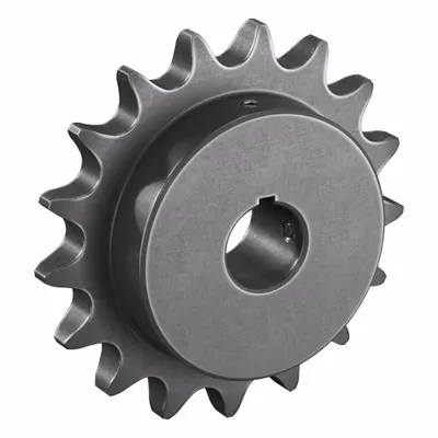 TRITAN Roller Chain Sprocket: 80, For 1 in Chain Pitch, 1 1/4 in Bore Dia, 17 Teeth - Size 80 Fixed-Bore Roller Chain Sprockets