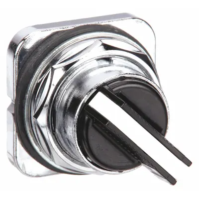 Siemens Short-Handled Selector Switch: 30 mm Panel Mount Size, 3 Positions, B Cam - Selector-Switch Operators