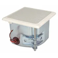 SOUNDTUBE Speaker: Passive, 1-Way, 8 ohm Impedance, 5 in Overall Wd, 4 in Overall Ht, IW31-EZ-WH