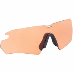 Copper-colored replacement lens for ESS Crossbow Tri-Tech Fit safety glasses. Features anti-fog and scratch-resistant coating for clear vision and durability in industrial, tactical, and outdoor environments.