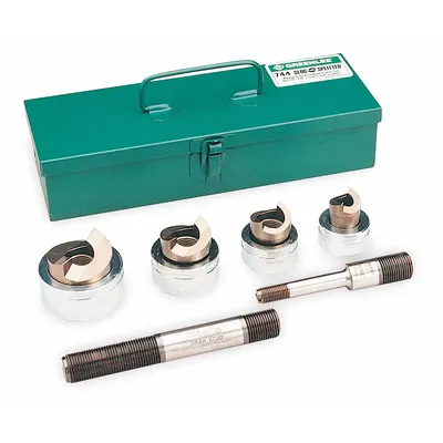 GREENLEE Hydraulic Punch Driver Set (MPN 744) - Greenlee Knockout Punch Tool Kits