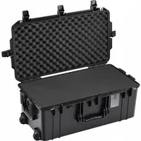 PELICAN Protective Case: 12 1/4 in x 24 1/2 in x 10 1/4 in Inside, Convoluted/Pick and Pluck/Solid (MPN 1606AIR)