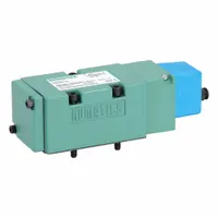 Solenoid Air Control Valve: Double Solenoid, Four-Way / Two-Position, 5 Coefficient of Volume (Cv) (MPN 554BA400MT14X61)