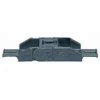 IGUS Mounting Bracket Set: Zipper, 1 Channels, 0.41 in Cavity Ht, 0.39 in Cavity Wd, Locking (MPN 060-10-12PZ)
